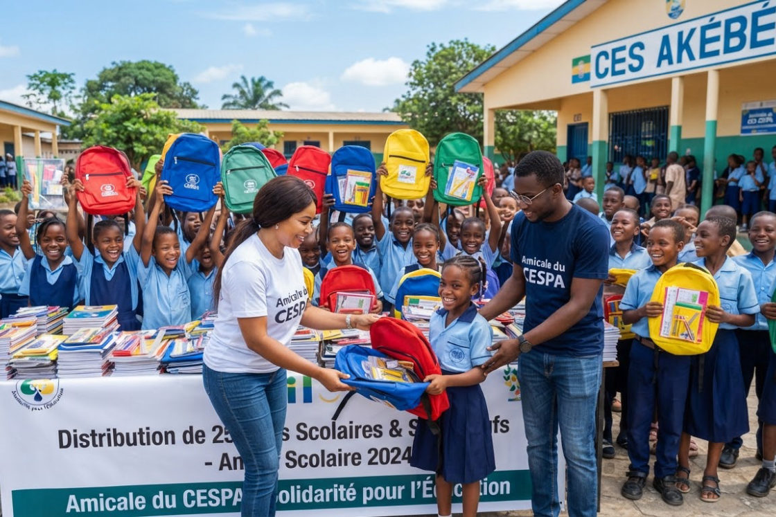250 kits scolaires distribues a la rentree